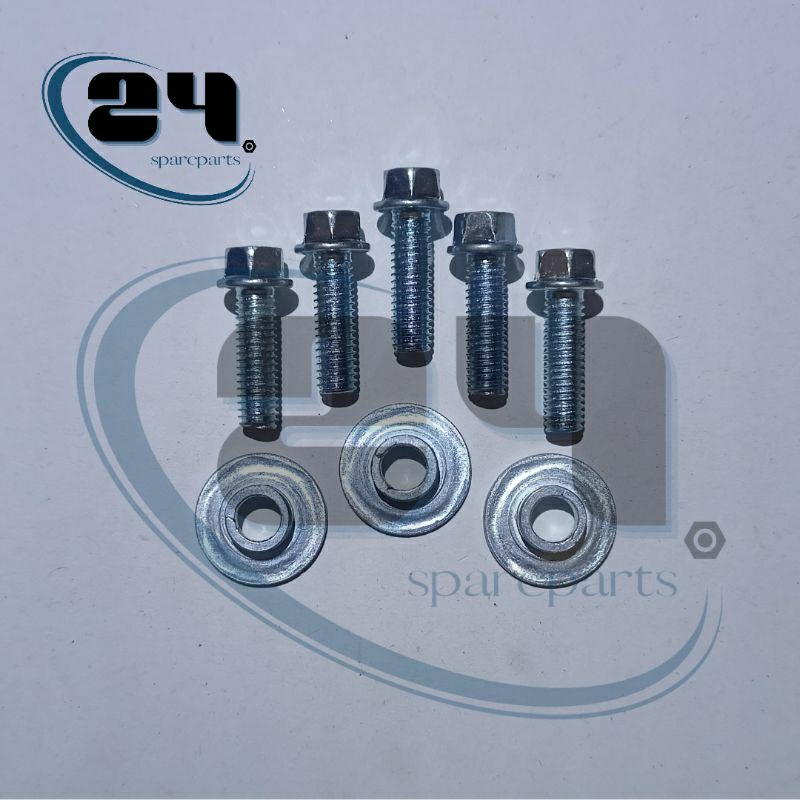 Baut/Baud spakbor depan motor Honda Blade New