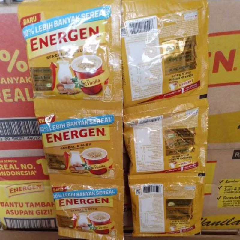 

Energen vanila 1 renceng isi 10sc