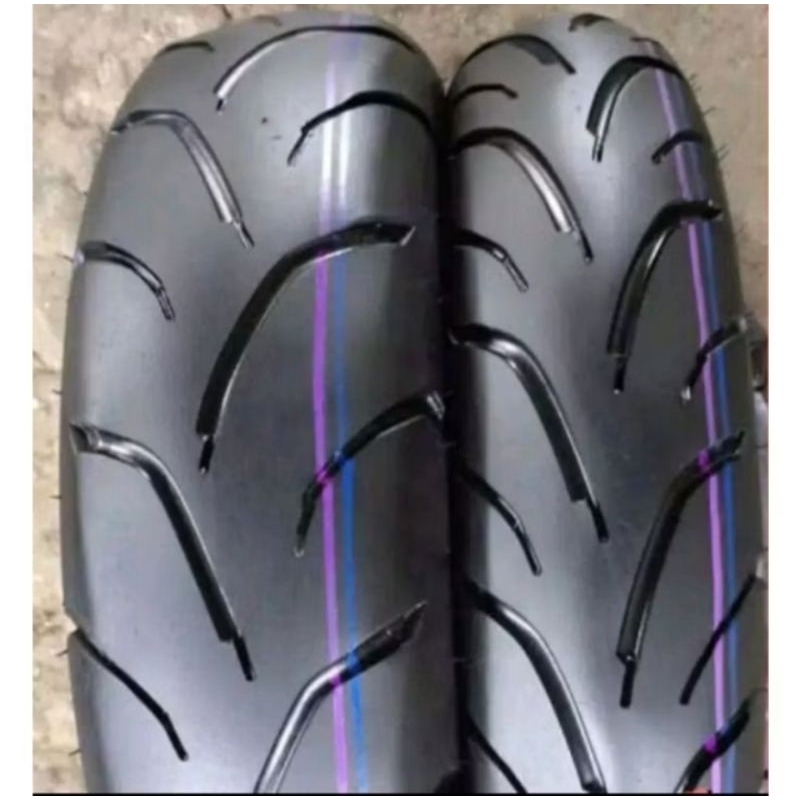 Sepasang ban bekas AEROX ukuran 110/80 dan 140/70 ring 14 tubeles