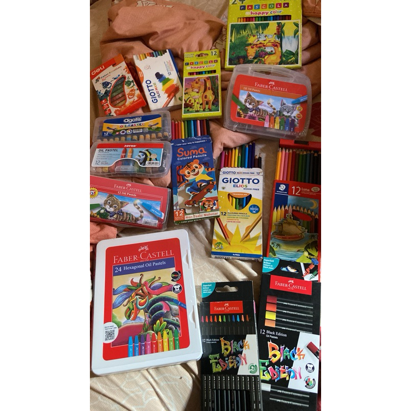 

pensil warna dan cryaon