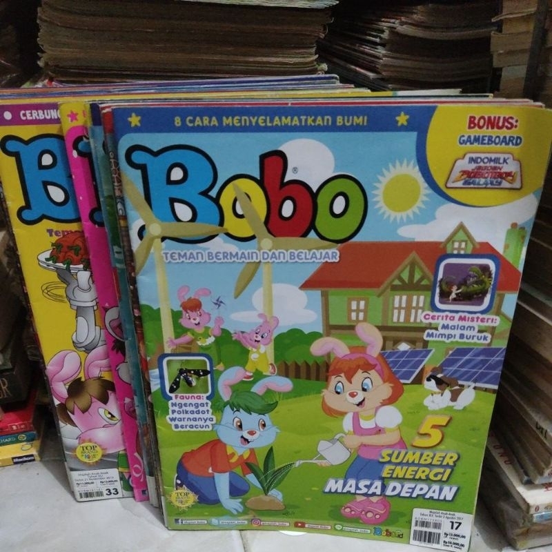 majalah Bobo bekas