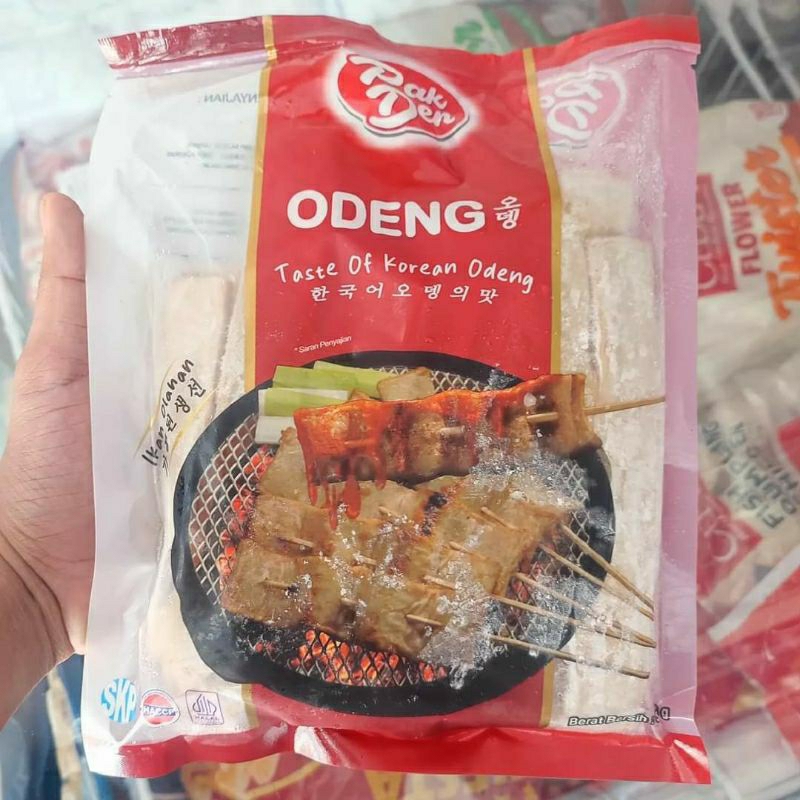 

Odeng pak den 500gr/pakden korean Odeng 500gr