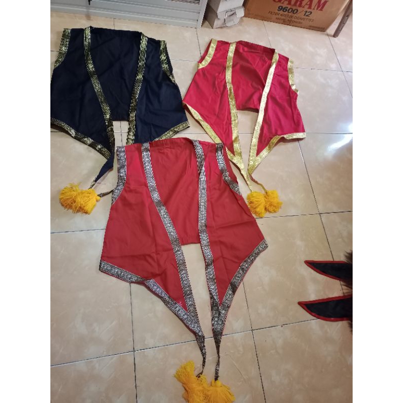 kostum ganong/rompi ganong/dewasa