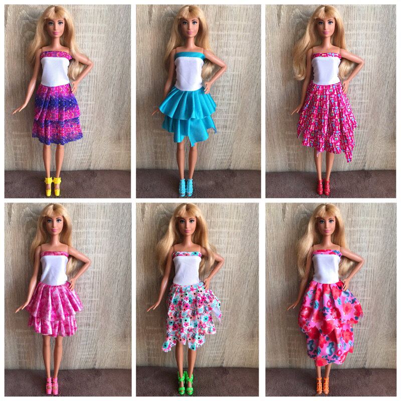 baju barbie, baju boneka barbie,sepatu barbie