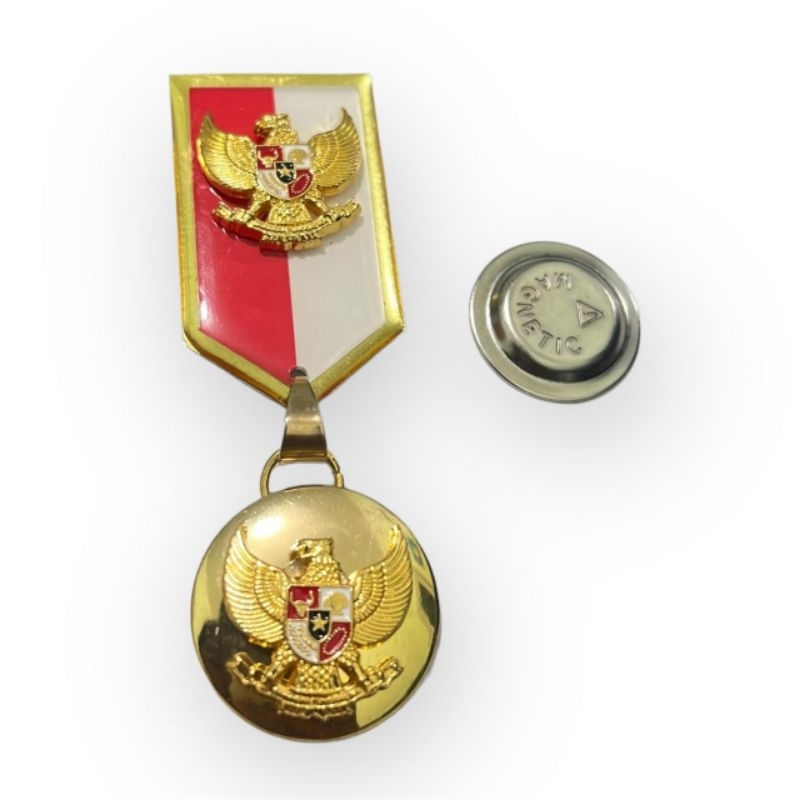 [Luxury] Lencana garuda merah putih