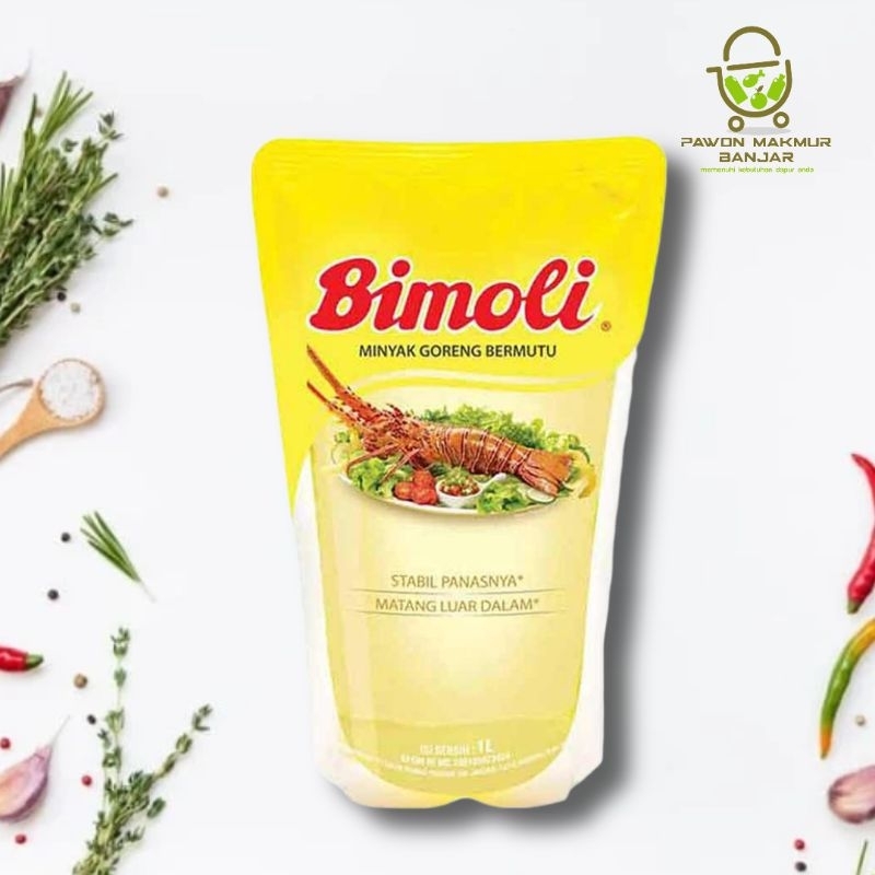 

MINYAK GORENG BIMOLI 1LITER / KEMASAN POUCH