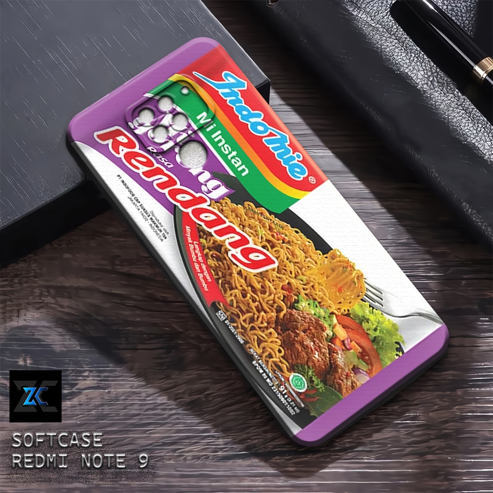 (TB36) Sofcase Lentur Bahan Karet REDMI NOTE 9 | Kesing Keren Lucu Aesthetic | Case Premium Snack