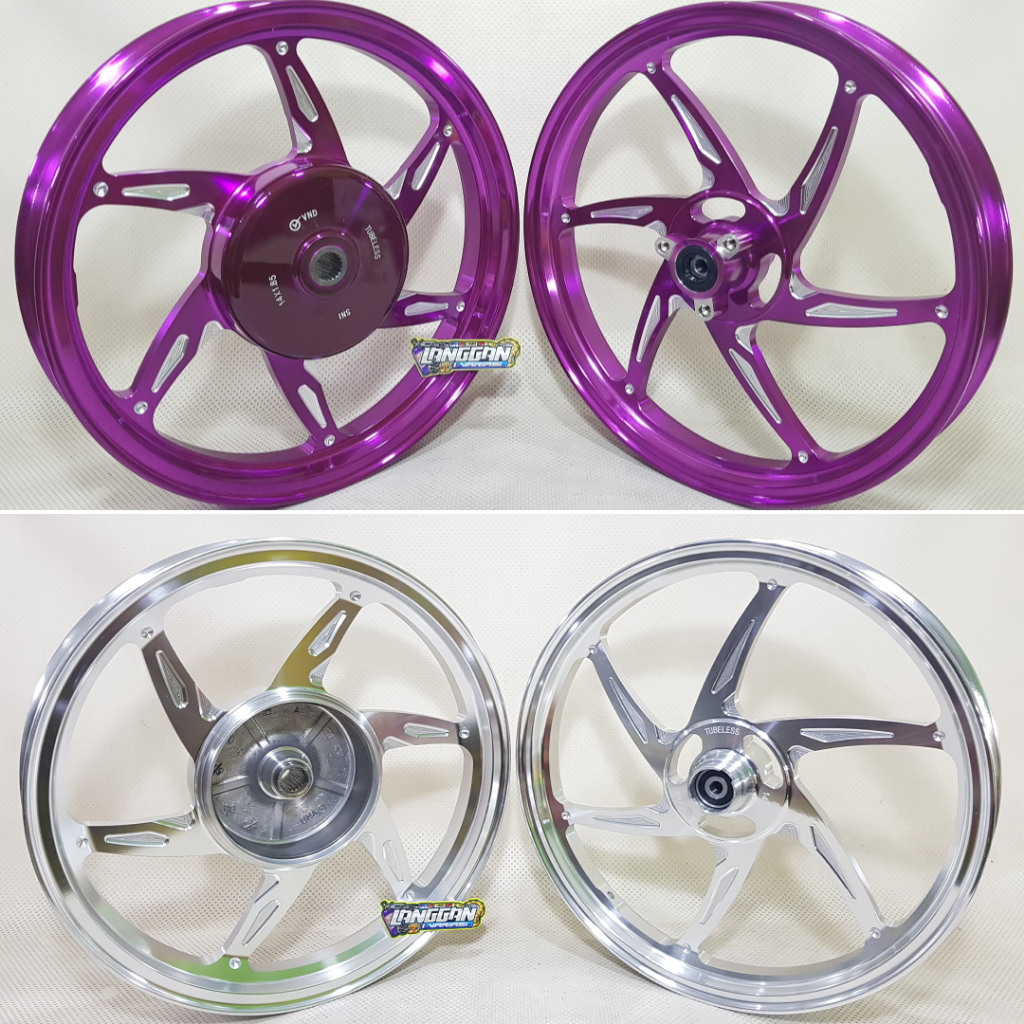 Velg Racing VND Six Star V2 Mio M3 Z X-Ride 125 Fino 125 Velk Pelek P6 Palang 6 Ring 14