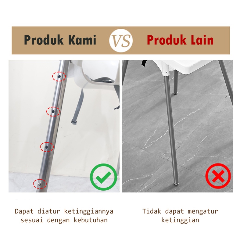 Kursi Makan Bayi Kursi makan Balita Baby Chair Kursi Makan Bayi Baby My Chair Baby Multifungsi /A03A