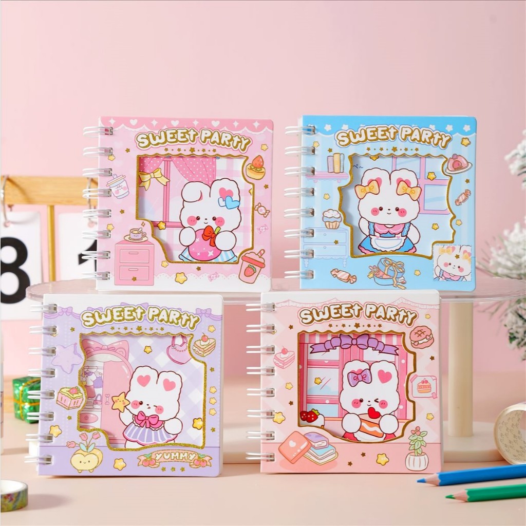 

NOTEBOOK A6 SERIES (80 LEMBAR) CUTE BUKU TULIS KARAKTER LUCU BUKU CATATAN JURNAL DIARY MURAH