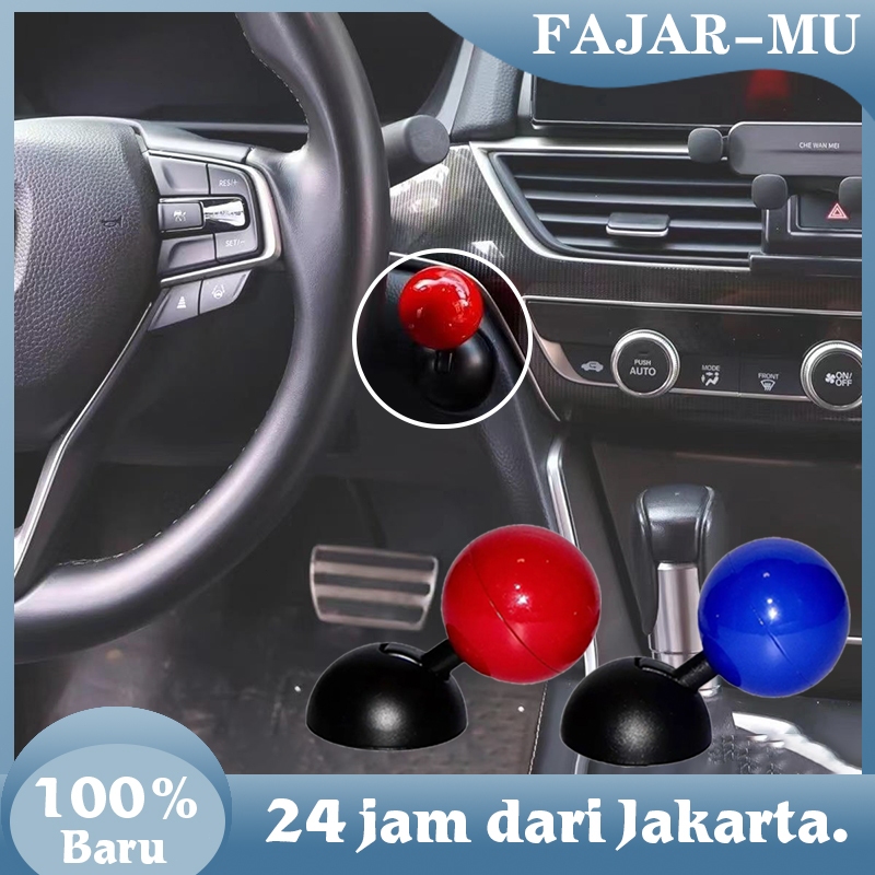 Tombol Starter Mobil Universal Button Cover Tuas Starter Mobil Engine Start Stop Mobil