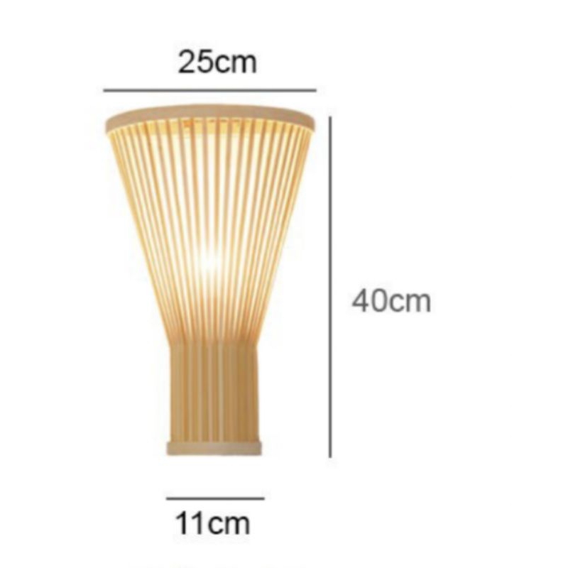 lampion gantung bambu/lampion dinding