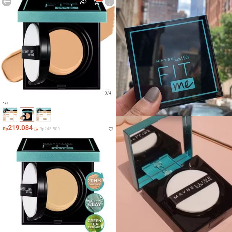 Maybelline Fit Me Matte Poreless Cushion