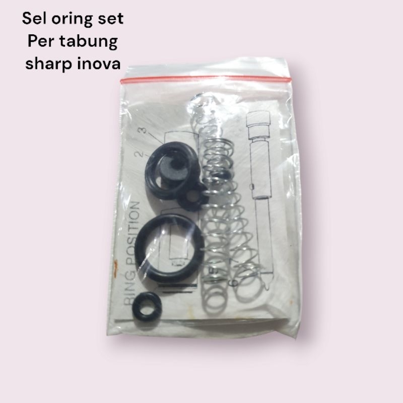sel oring set per tabung Sharp inova