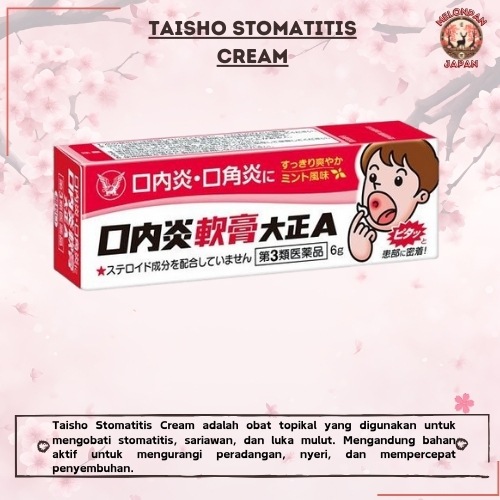 Taisho Stomatitis Konaien Cream 6g Original Japan
