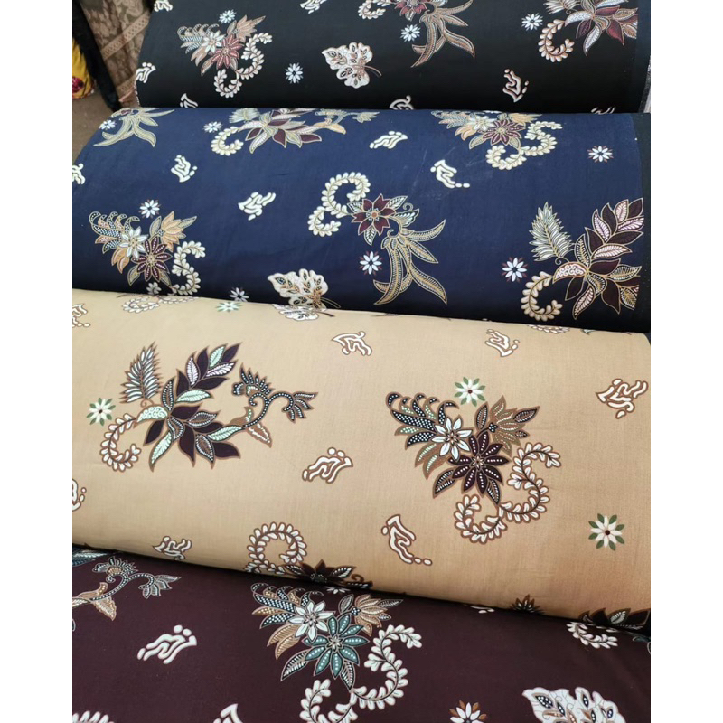 BATIK KATUN | BAHAN KAIN BATIK KATUN HALUS METERAN