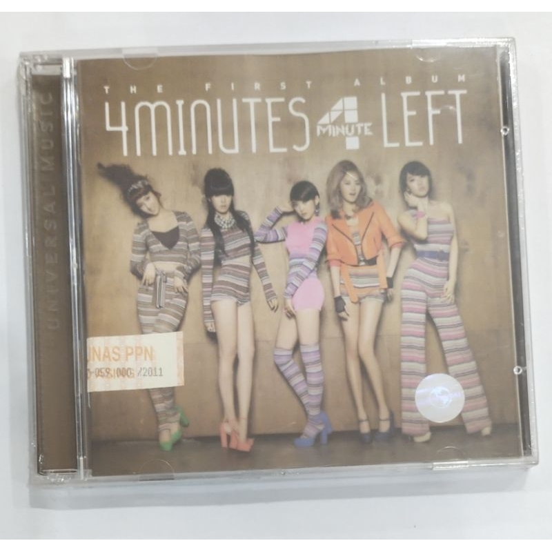 CD 4MINUTE - 4MINUTE LEFT (THE FIRST ALBUM)