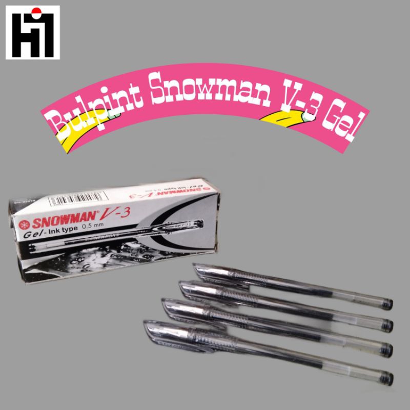 

BULPOINT SNOWMAN GEL V-3 / 0.5mm (1Pack)