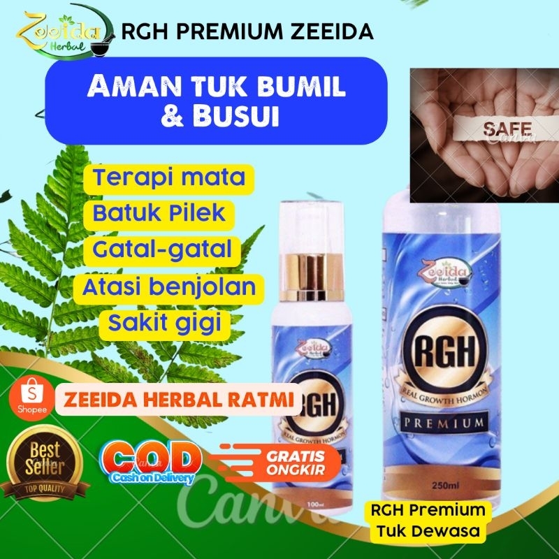 RGH Premium zeeida herbal untuk dewasa 100ml 250ml 500ml