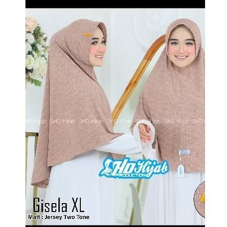 Bergo Jumbo / Jilbab jumbo / SHD Gisella XL / jilbab slup /bergo