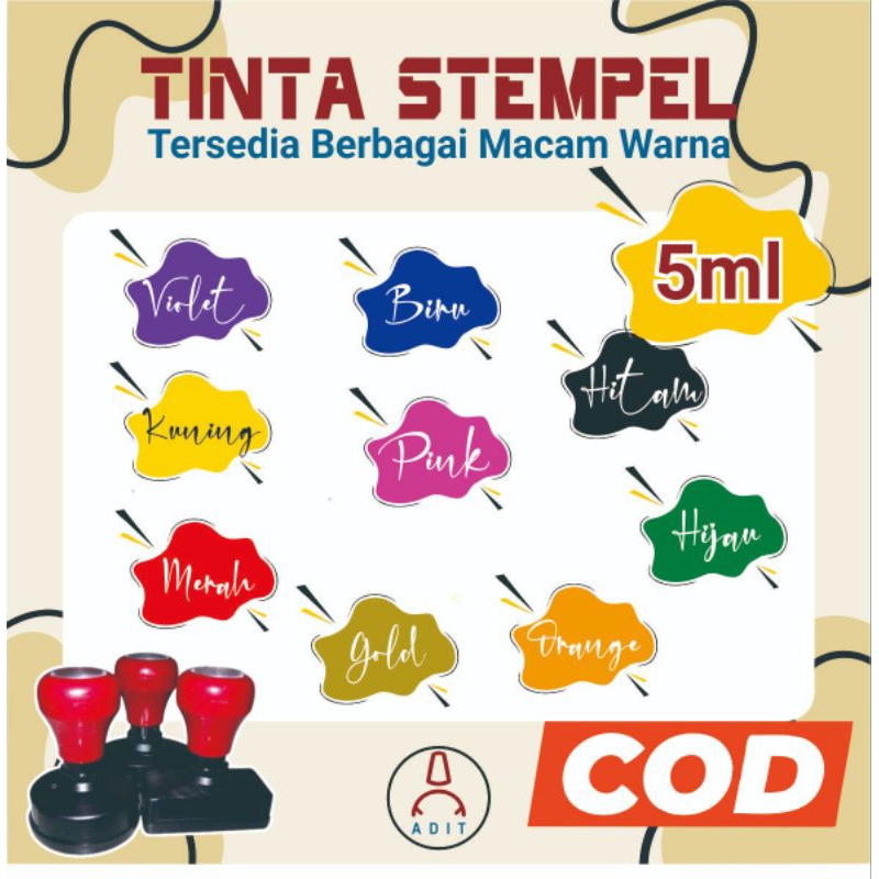

TINTA STEMPEL FLASH (REFILL) 5ml