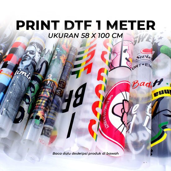 

PROMO!! Cetak DTF Meteran / Sablon Digital / Print Digital Transfer Film Murah !!