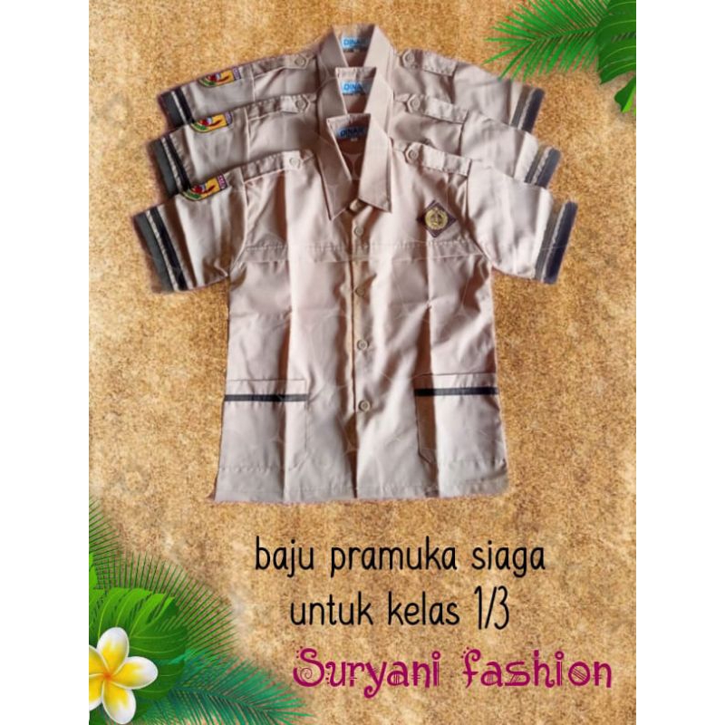 baju pramuka sd siaga