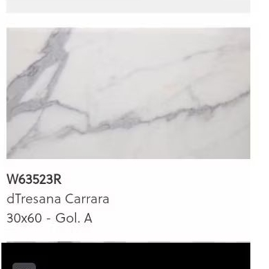 Roman Keramik W63523R dTresana Carrara 30x60/Keramik Motif Marmer