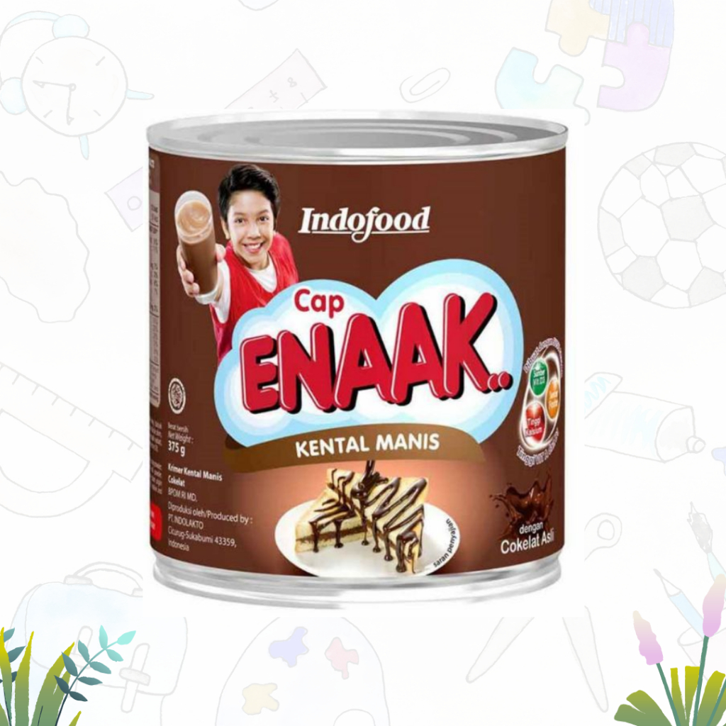 

Susu Kental Manis Cap Enaak Kaleng Rasa Coklat 370gr (PCS)