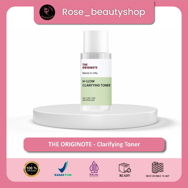 THE ORIGINOTE H-llow Clarifying Toner - Essence Toner The Originote - Toner Wajah