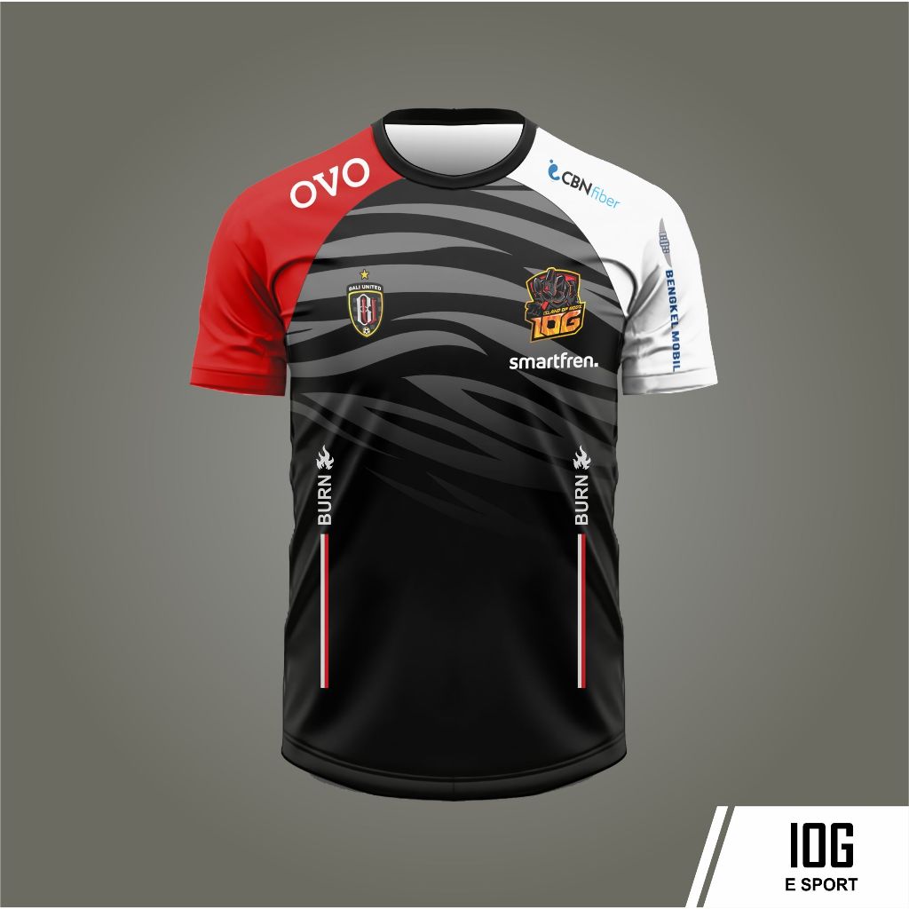 Jersey IOG E SPORT Free Custom Nama