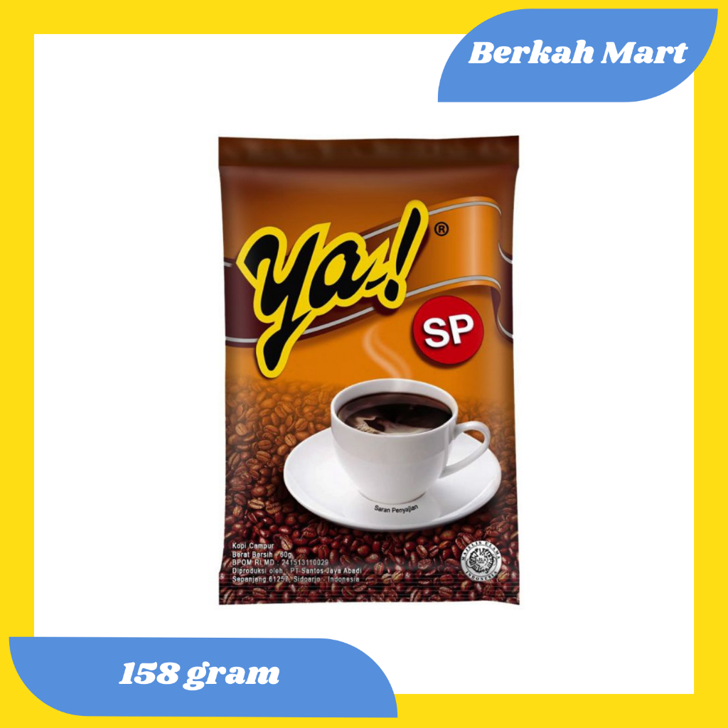 

KOPI BUBUK MEREK "YA SP" 158 GRAM