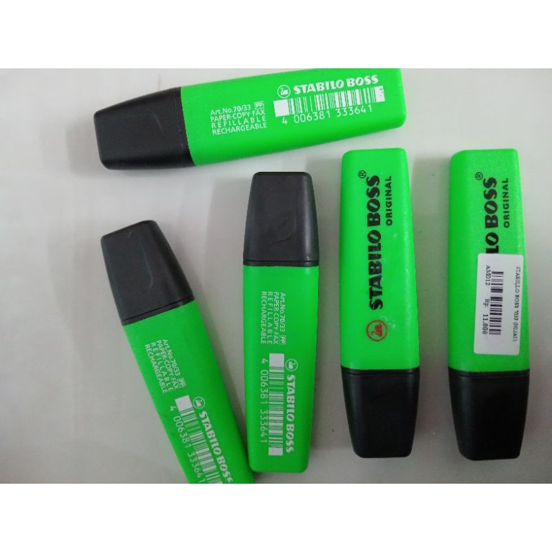 

STABILLO BOSS 7033 HIJAU (pcs)