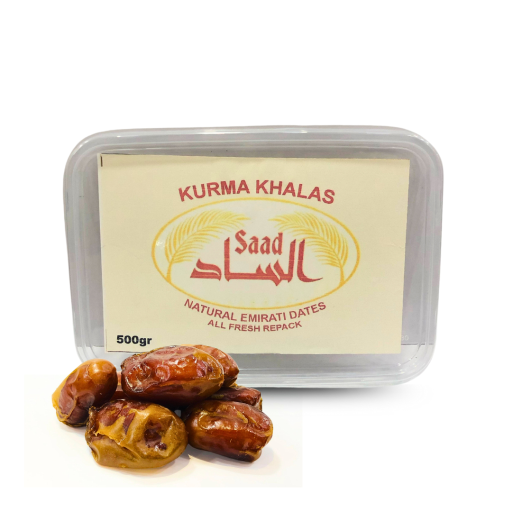 

Kurma Khalas Original Premium Al Saad 500gr | Kurma Khalas Madinah | Kurma Kering Oleh Oleh Haji