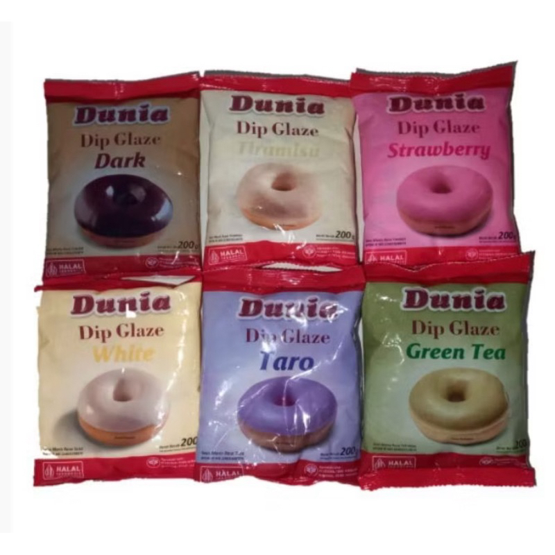

Dunia Eco Dip Glaze 200gr - ALL VARIANT