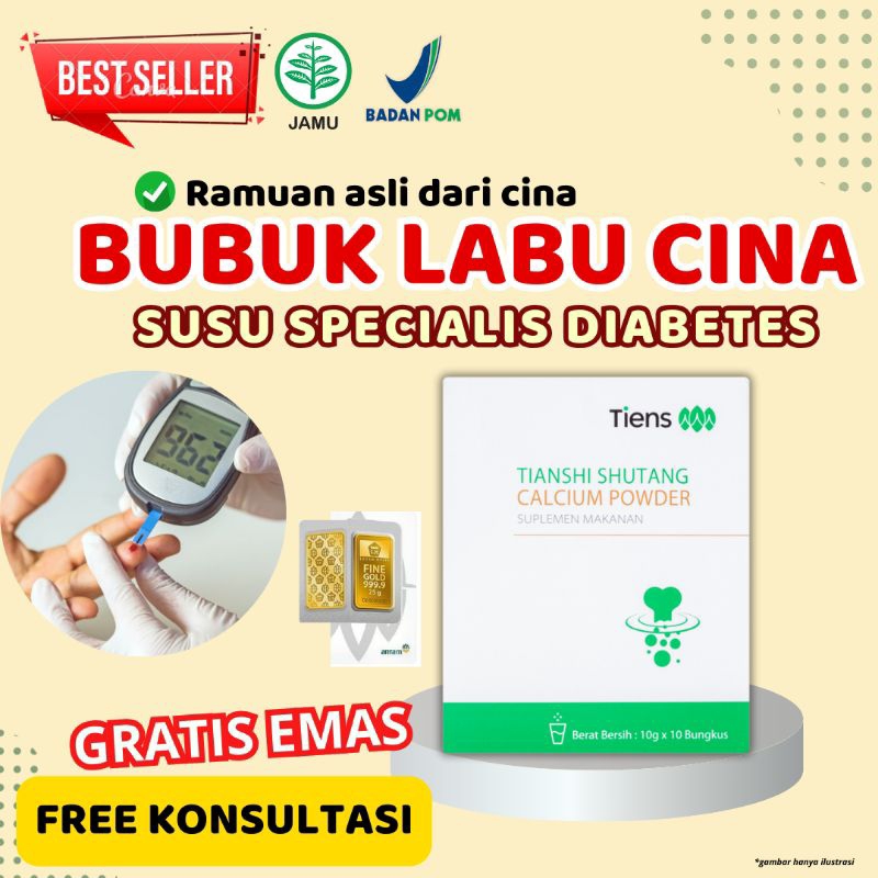 

SUSU LABU CINA ORIGINAL - BUBUK LABU CINA - SUSU KHUSUS DIABETES - ASLI - HERBAL TCM