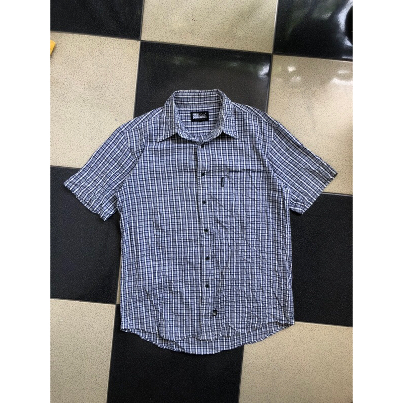 Plaid Shirt by First Down / kemeja boxy second