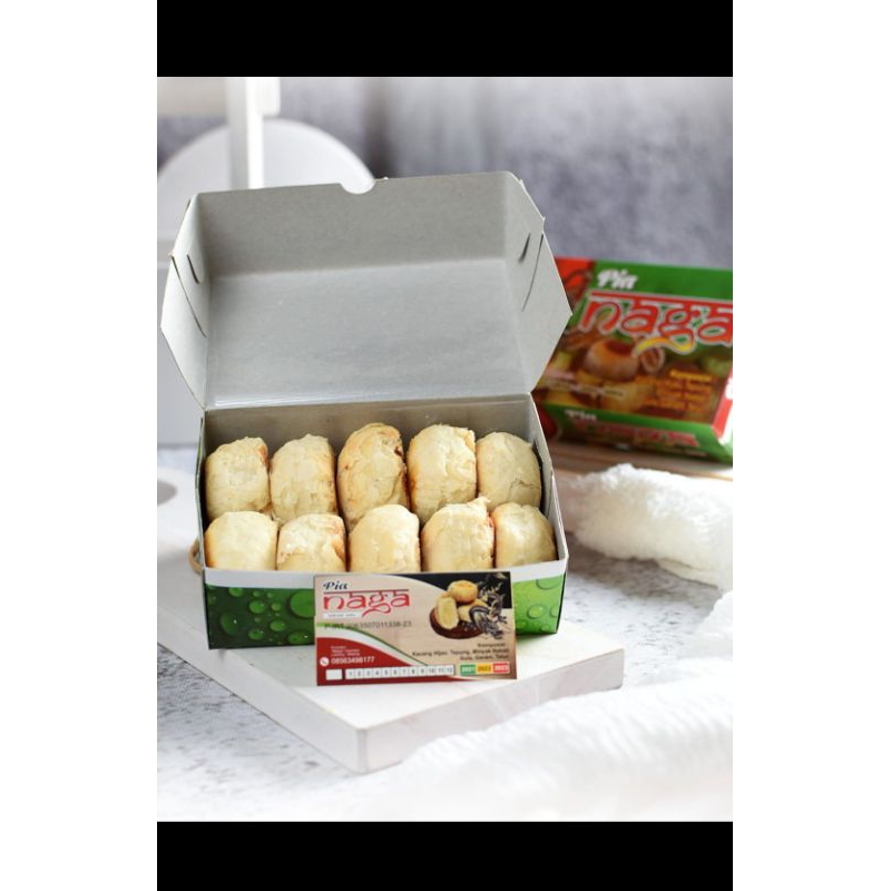 

Pia Naga kemasan kardus isi 10