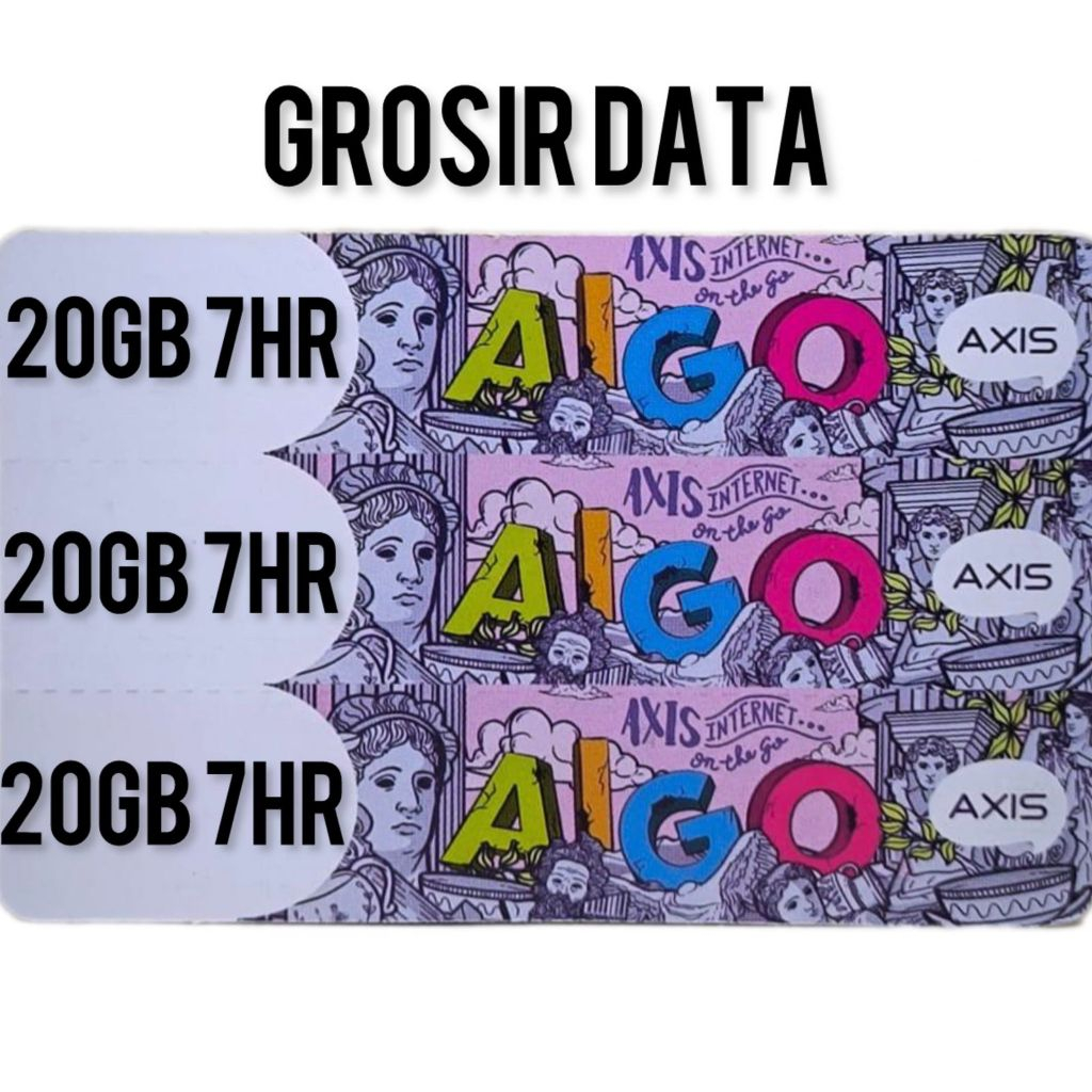 Voucher Axis Mini 20GB 7Hari