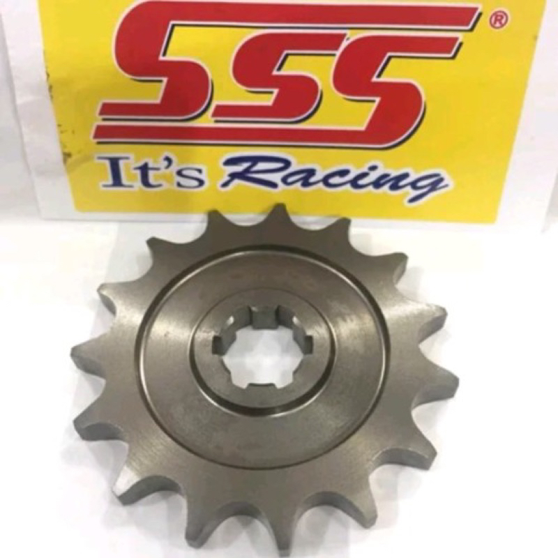 gear depan klx d'traker 428 GEAR DEPAN KLX 150 D TRAKER SET SSS GEAR DEPAN SSS GEAR RACING SSS GEAR 