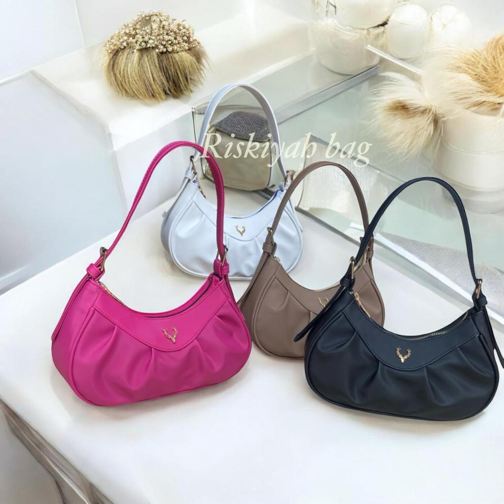 Jasmin Tas slempang Wanita kekinian Trendy Shulderbag