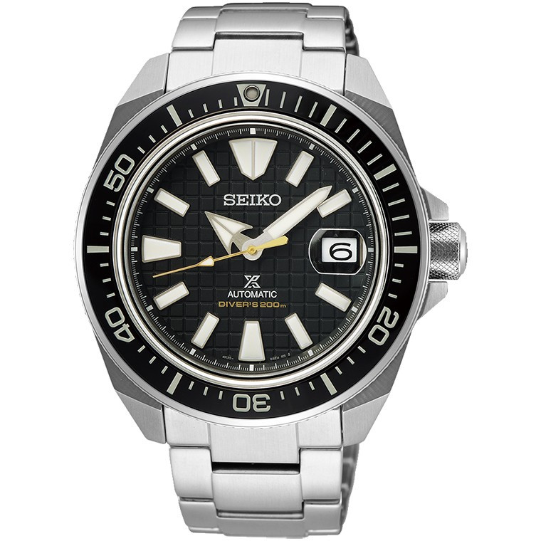 JAM TANGAN Seiko SRPE35K1 Sea King Samurai Automatic Black Dial Special Edition