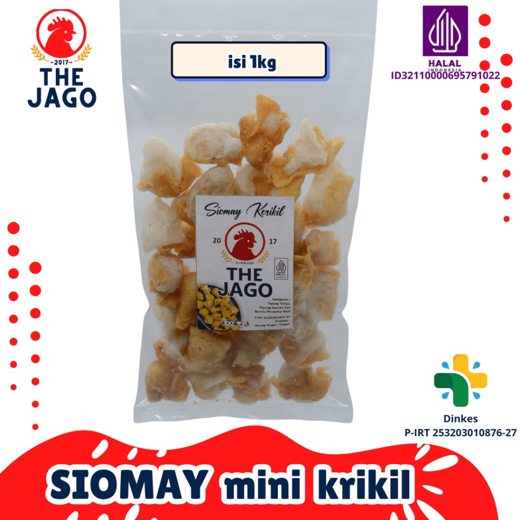 

The Jago - Siomay Mini Krikil 1kg Seblak Toping Baso Aci Termurah Asli Bandung