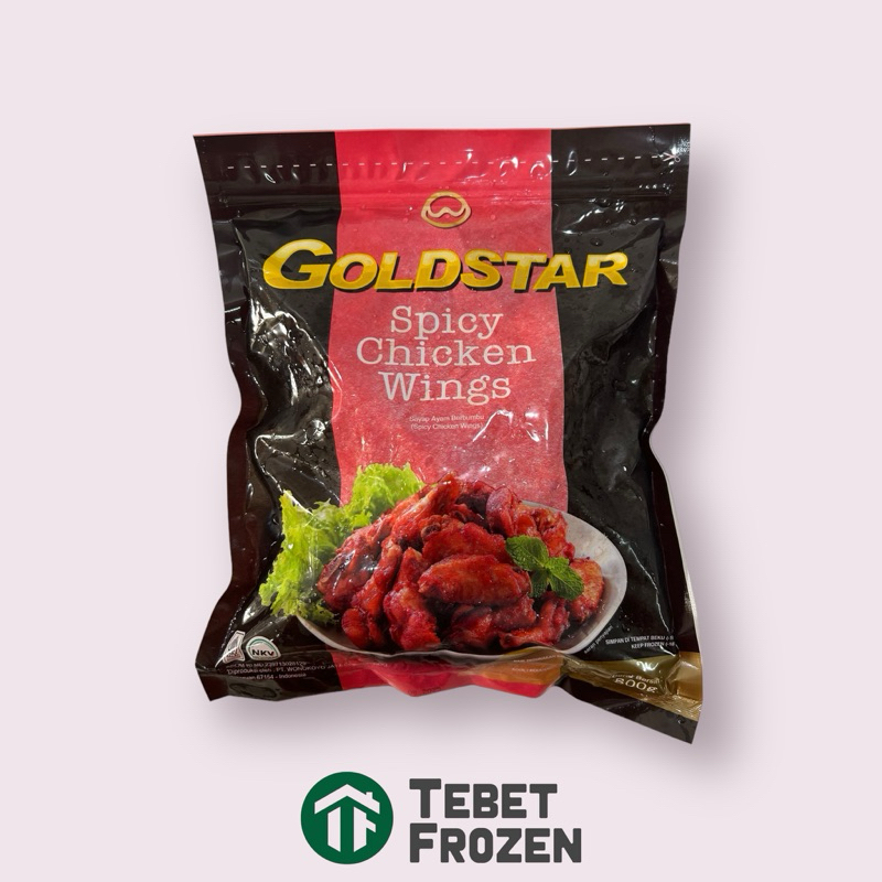 

GOLDSTAR SPICY WING 500GRAM - TEBET FROZEN