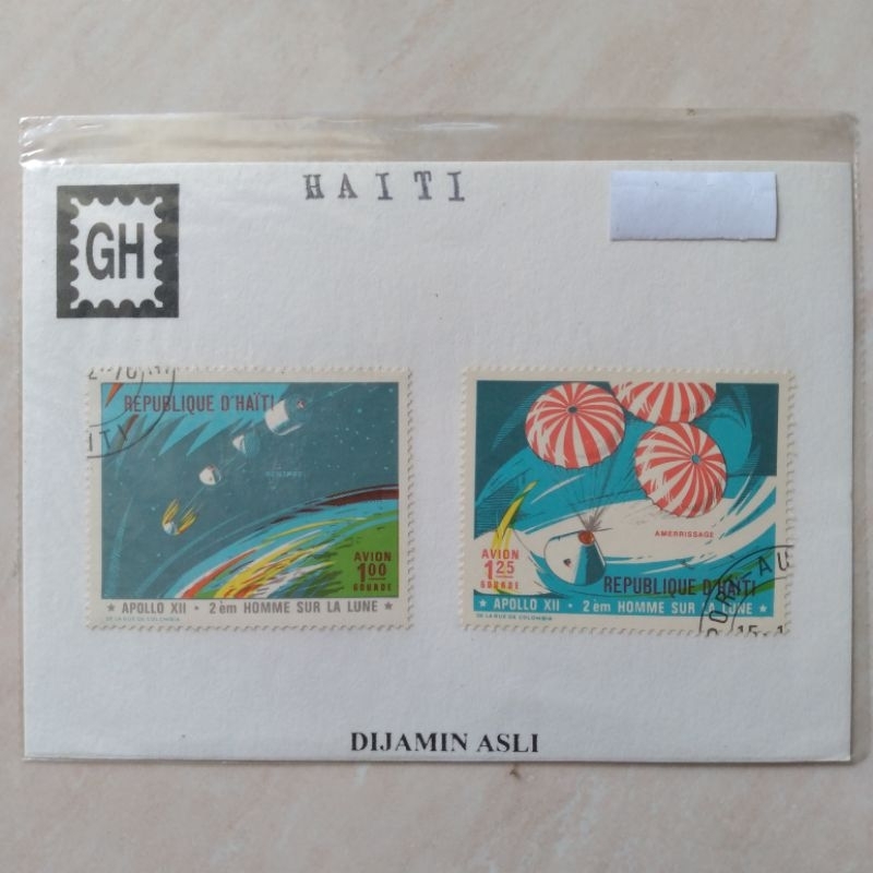 

Prangko Perangko Jadul Haiti 1970 Set 2 Pcs Folder - YN1785