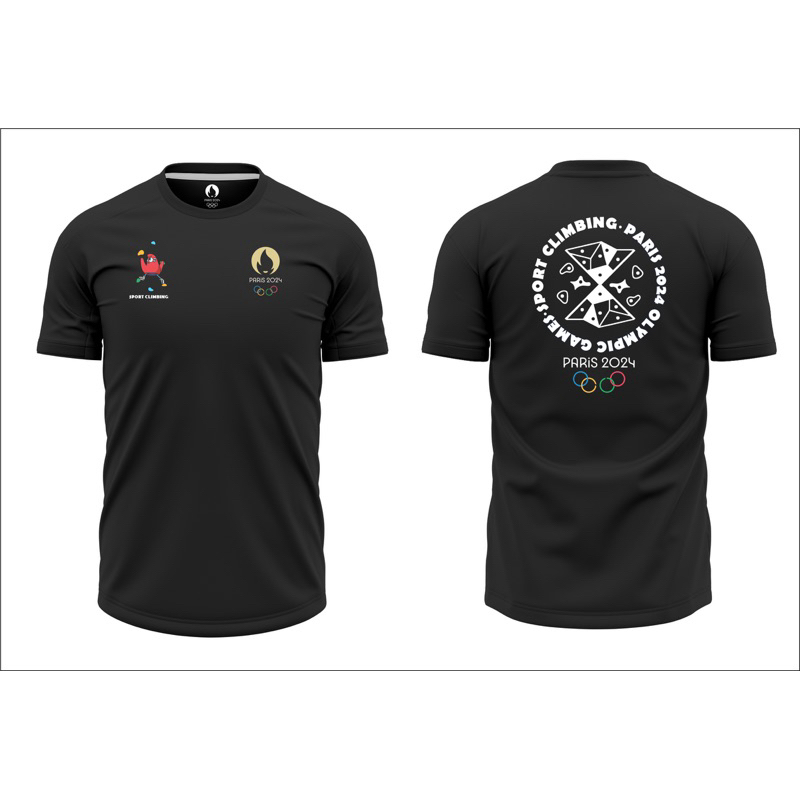Kaos Merchandise Panjat Tebing Olimpiade Paris 2024