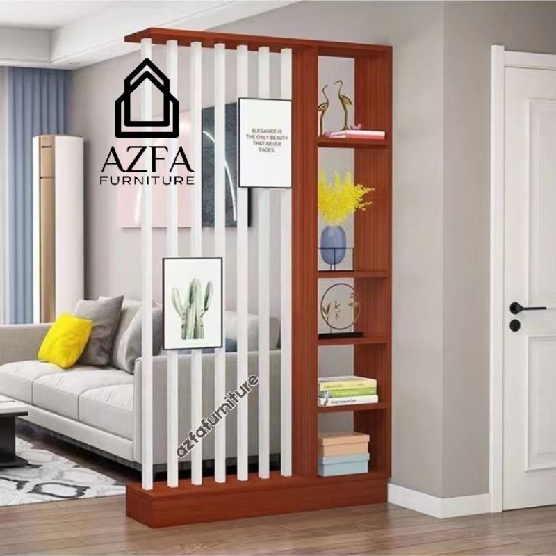 Partisi Ruangan Minimalis | Pembatas Ruangan Kayu | Penyekat Ruangan