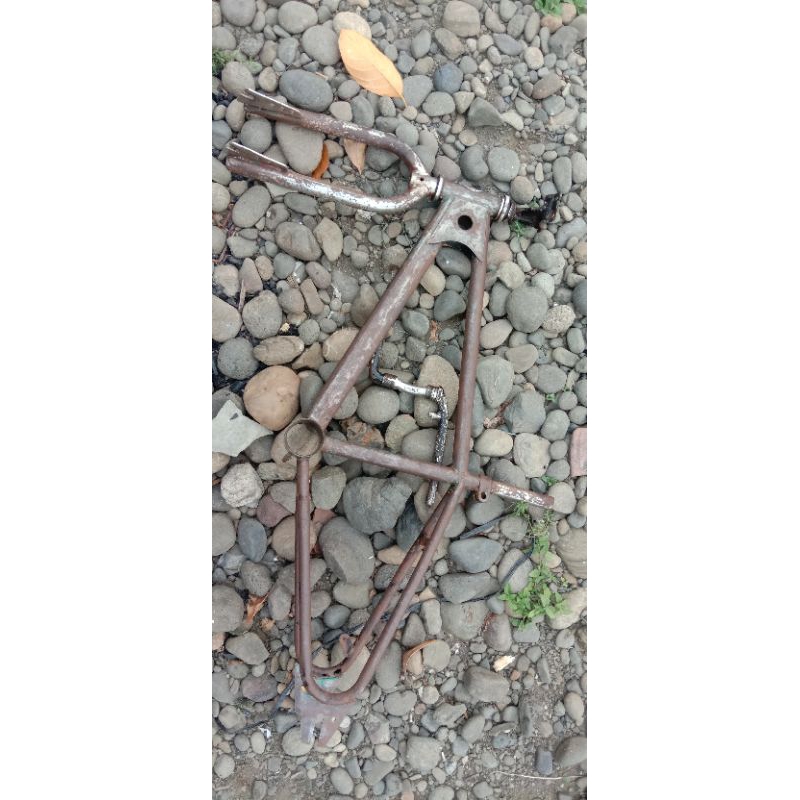 frame OS BMX Dia Compe frame BMX old school frame BMX jadul BMX lawas frame BMX OS Dia Compe ukuran 