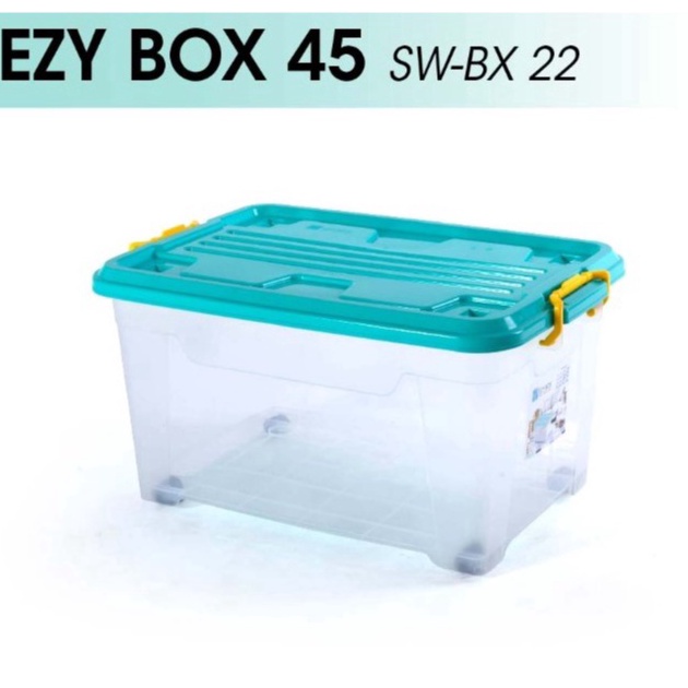 Promo Container box ezy 45 liter kotak plastik gy vindo