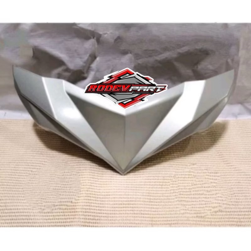 Cover Batok kepala Lampu Depan Mio M3 Mio Z Mio 125 warna silver - BATOK DEPAN